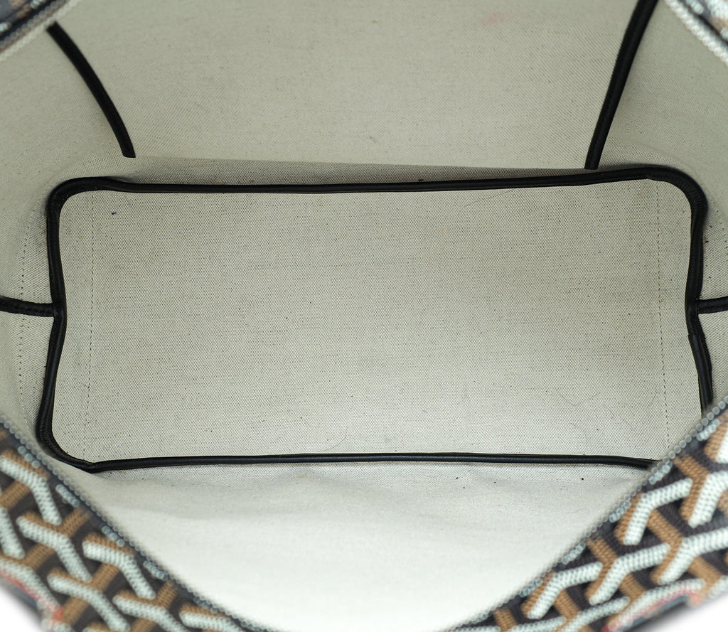 Goyard Black Goyardine Artois MM Bag