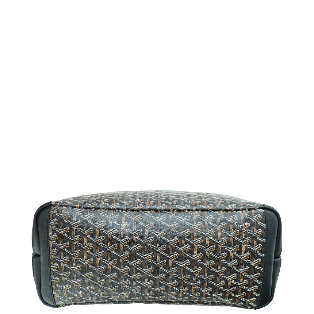 Goyard Black Goyardine Artois MM Bag