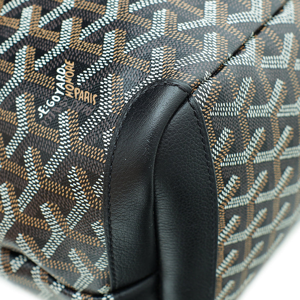 Goyard Black Goyardine Artois MM Bag