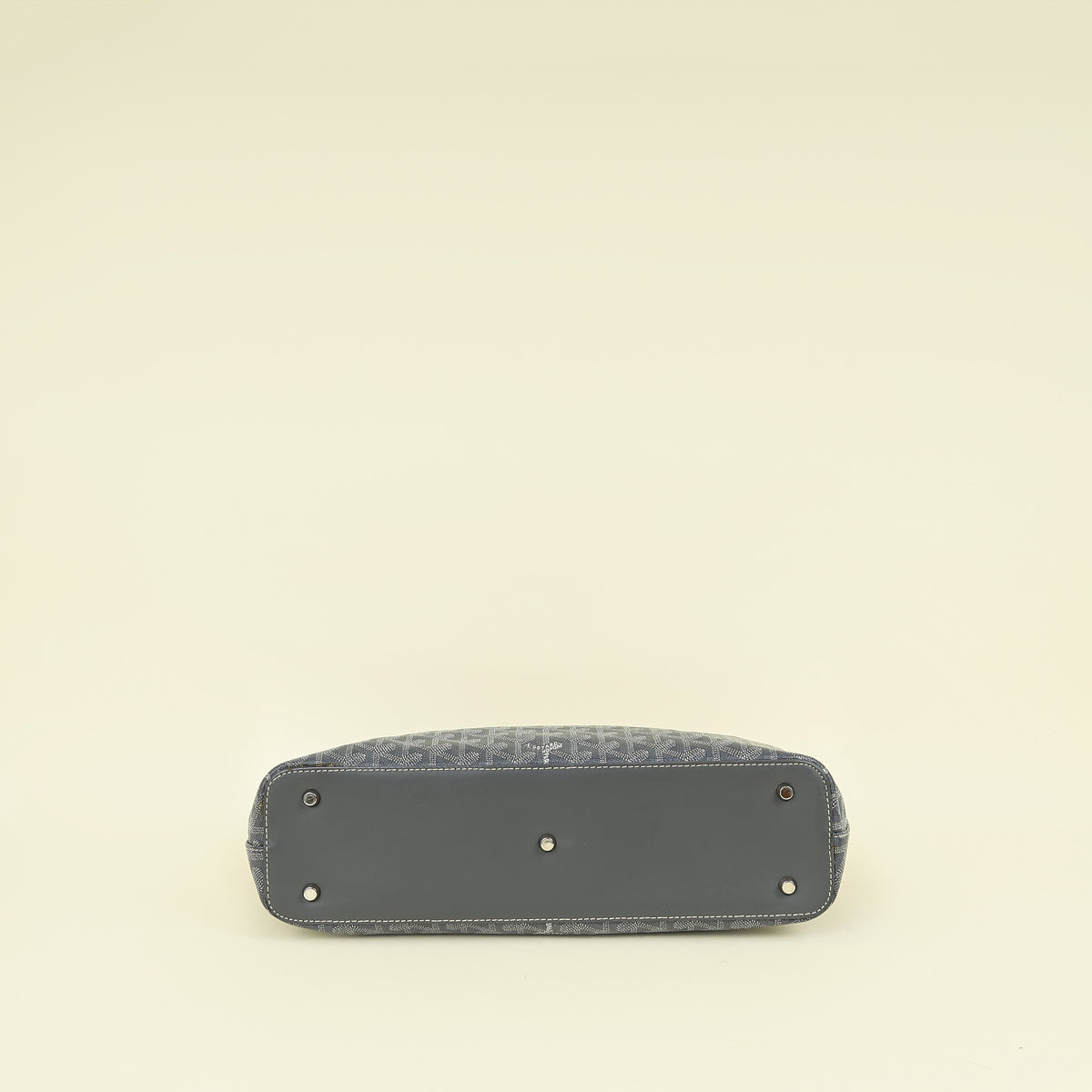 Goyard Grey Goyardine Okinawa Bag