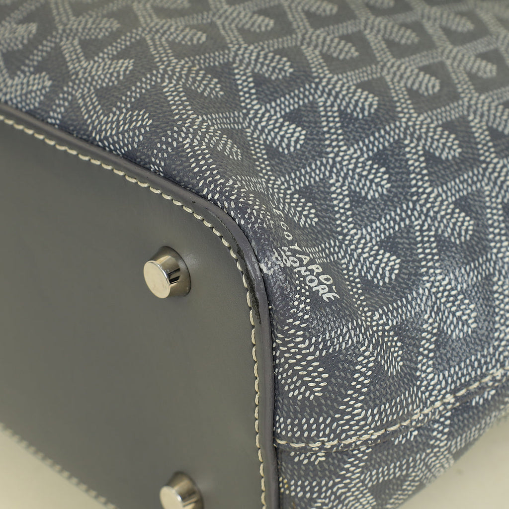 Goyard Grey Goyardine Okinawa Bag