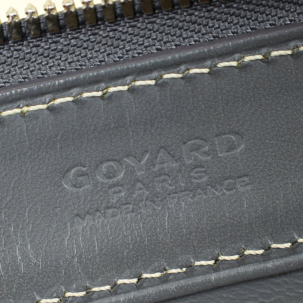 Goyard Grey Goyardine Okinawa Bag