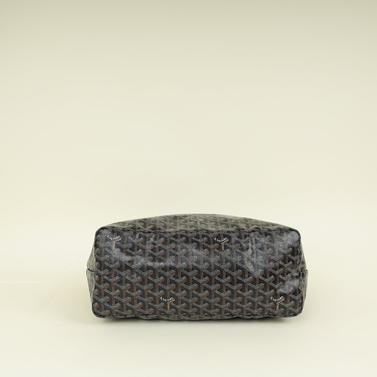 Goyard Black Goyardine Saint Louis PM Bag