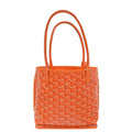 Goyard Orange Goyardine Anjou Mini Bag