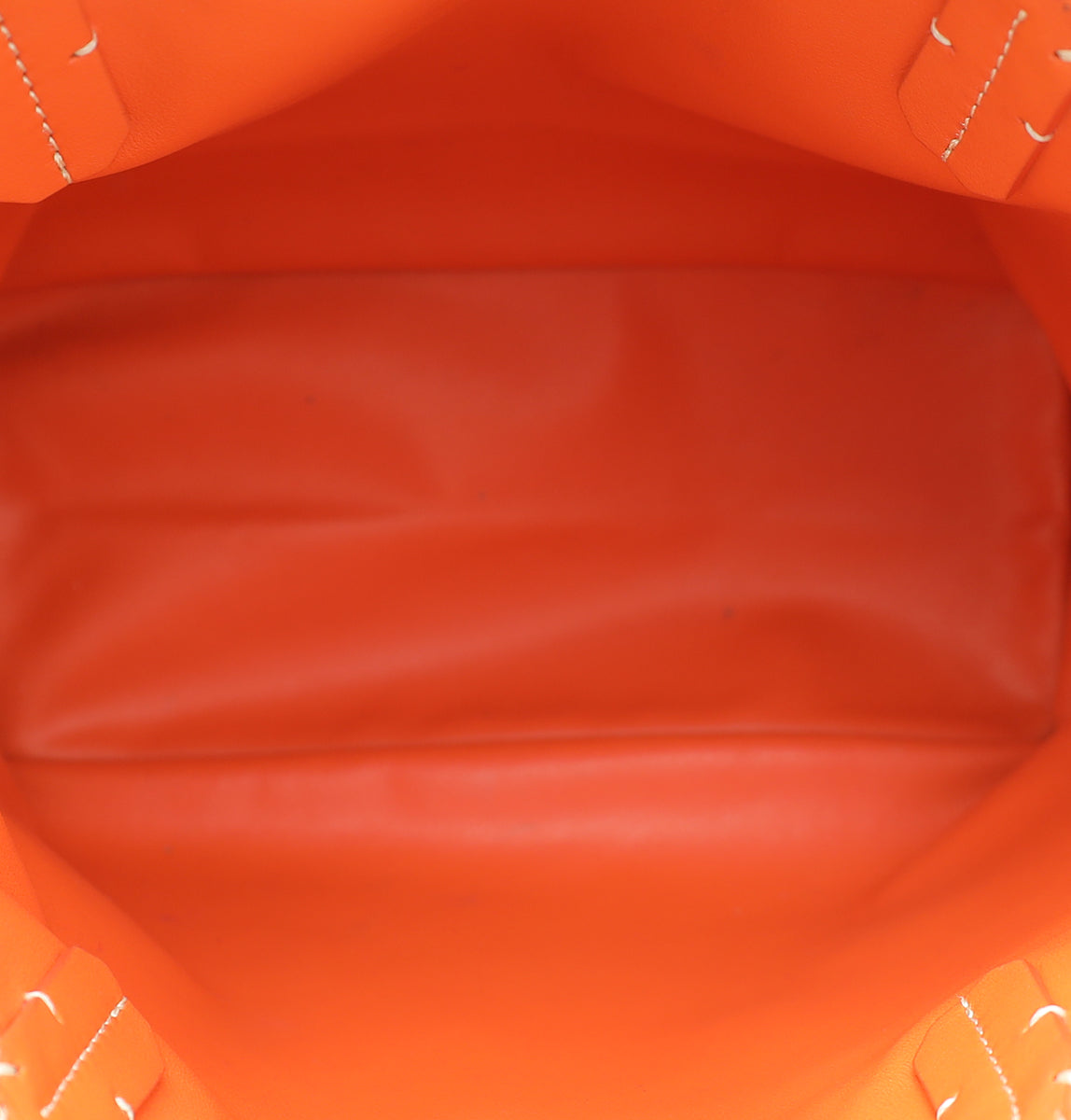 Goyard Orange Goyardine Anjou Mini Bag