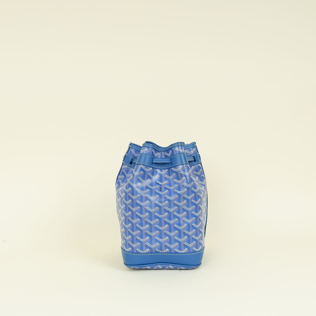 Goyard Blue Petit Flot Bucket PM Bag