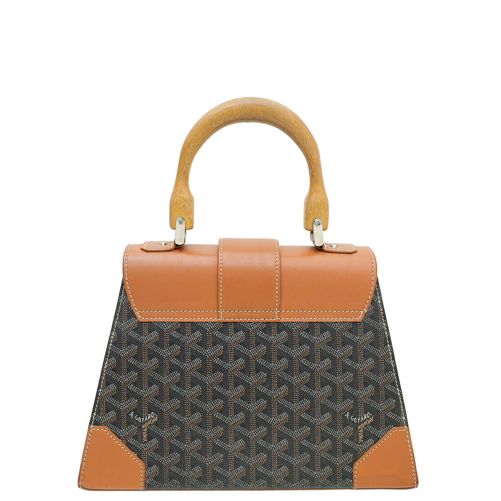 Goyard Bicolor Goyardine Saigon PM Bag