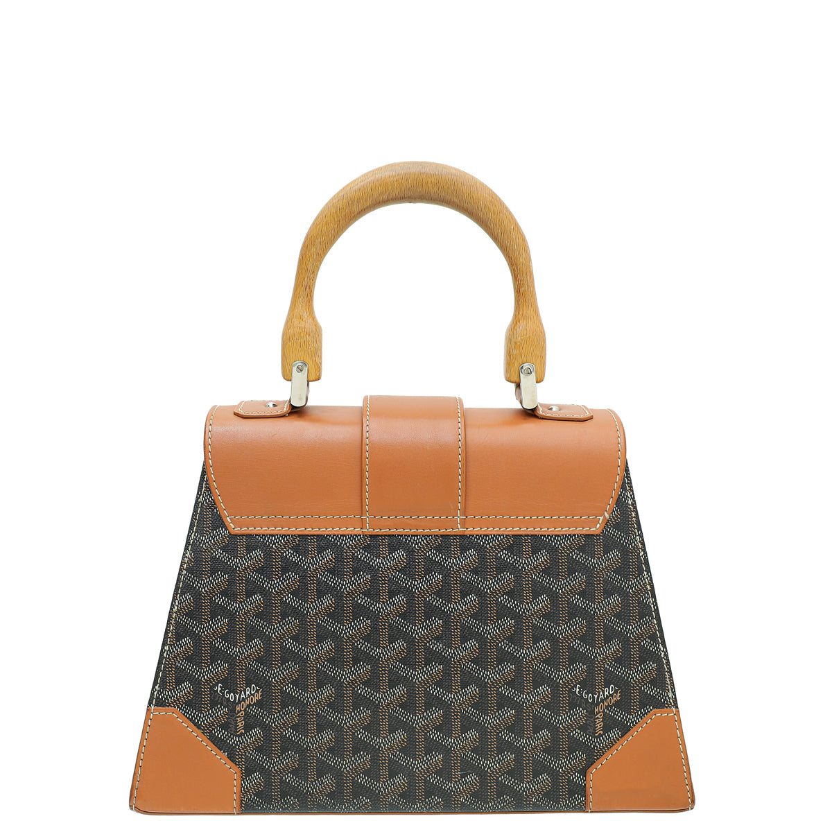 Goyard Bicolor Goyardine Saigon PM Bag