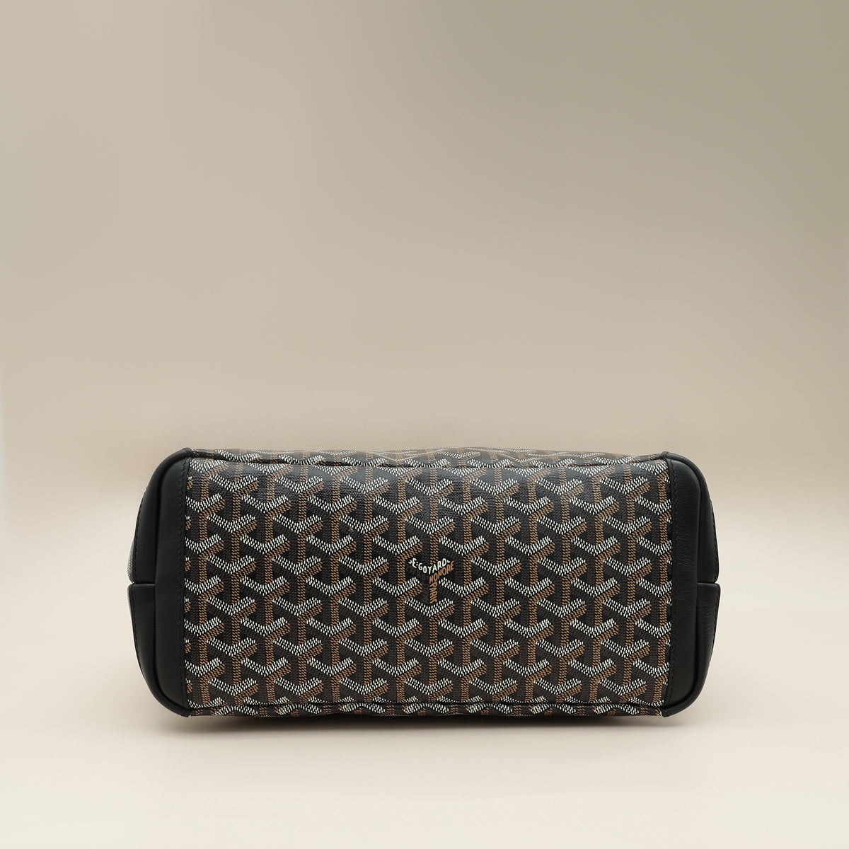 Goyard Black Goyardine Artois PM Bag