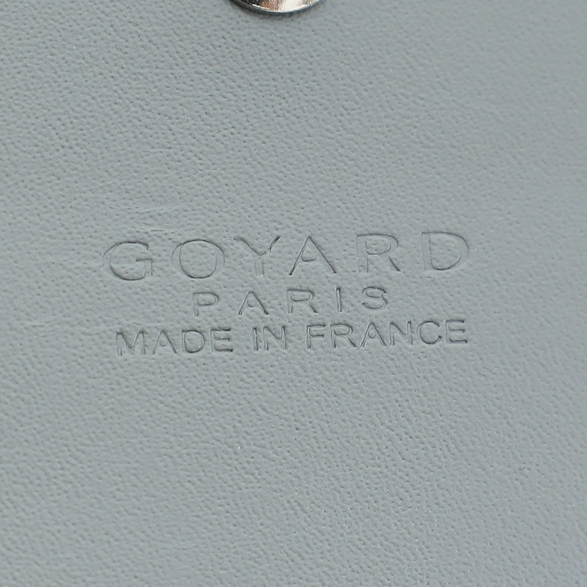 Goyard Grey Varenne Continental Wallet W/ Strap