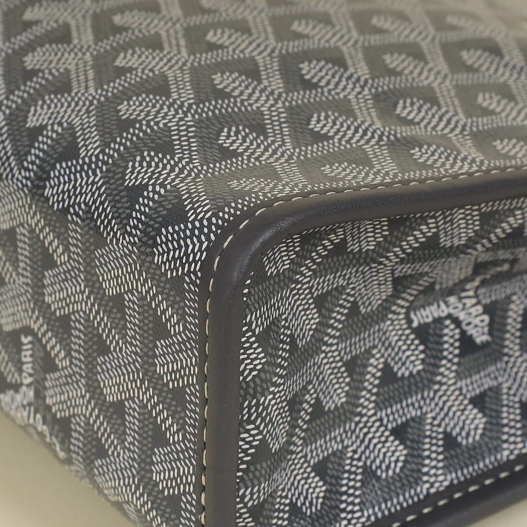 Goyard Grey Goyardine Jouvence GM Toiletry Bag