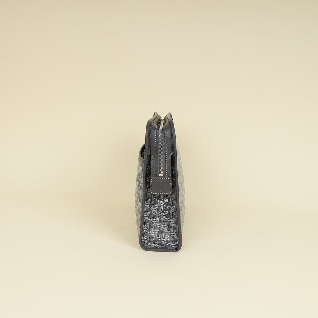 Goyard Grey Goyardine Jouvence GM Toiletry Bag