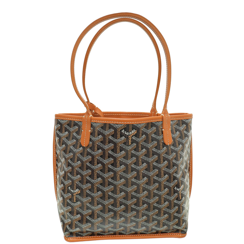 Goyard Tan Reversible Anjou Mini Bag