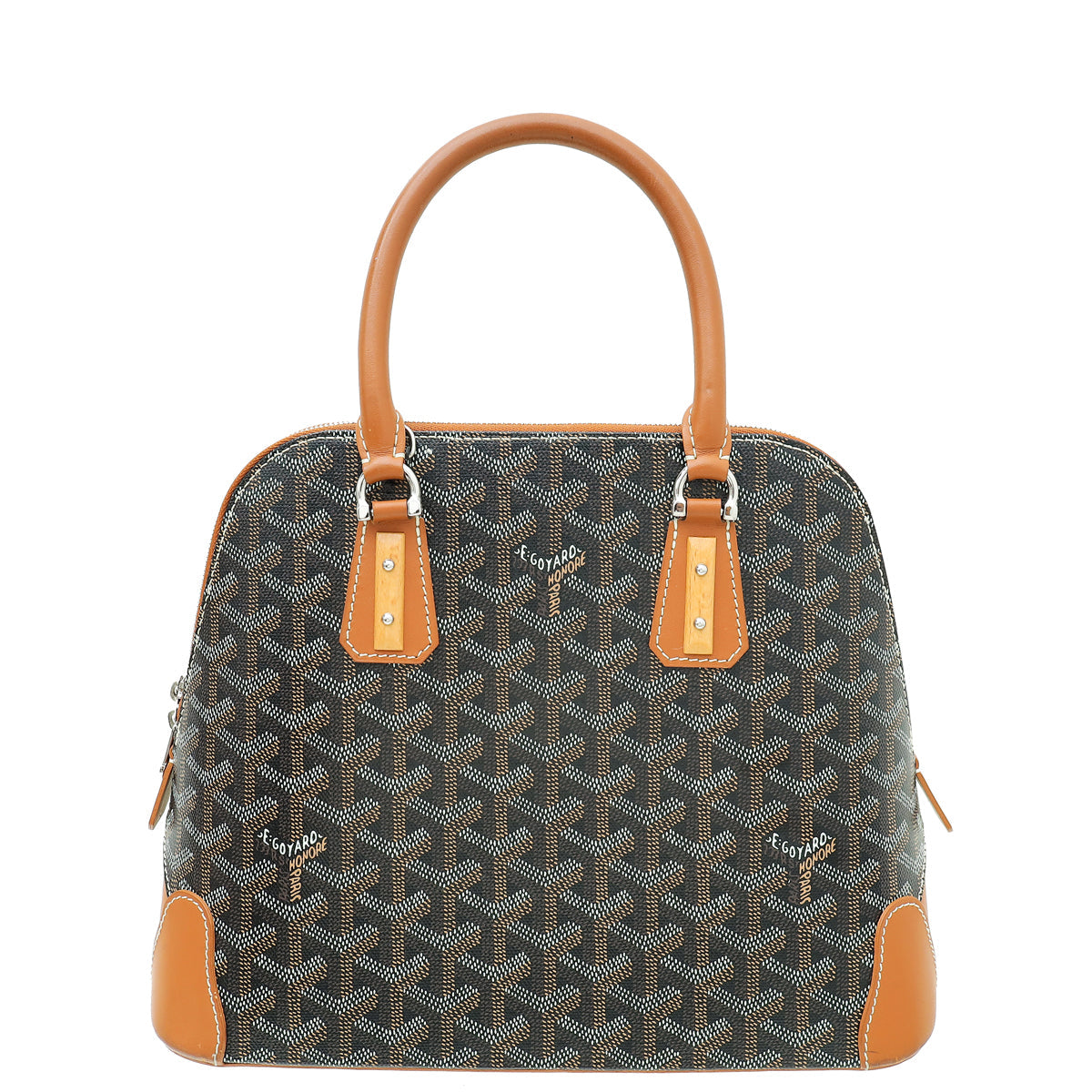 Goyard Black Goyardine Sac Vendome PM Bag
