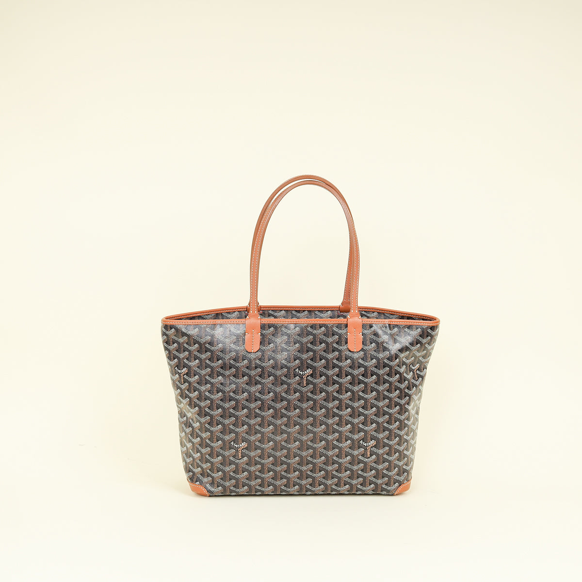 Goyard Bicolor Heart Print Artois Tote PM Bag