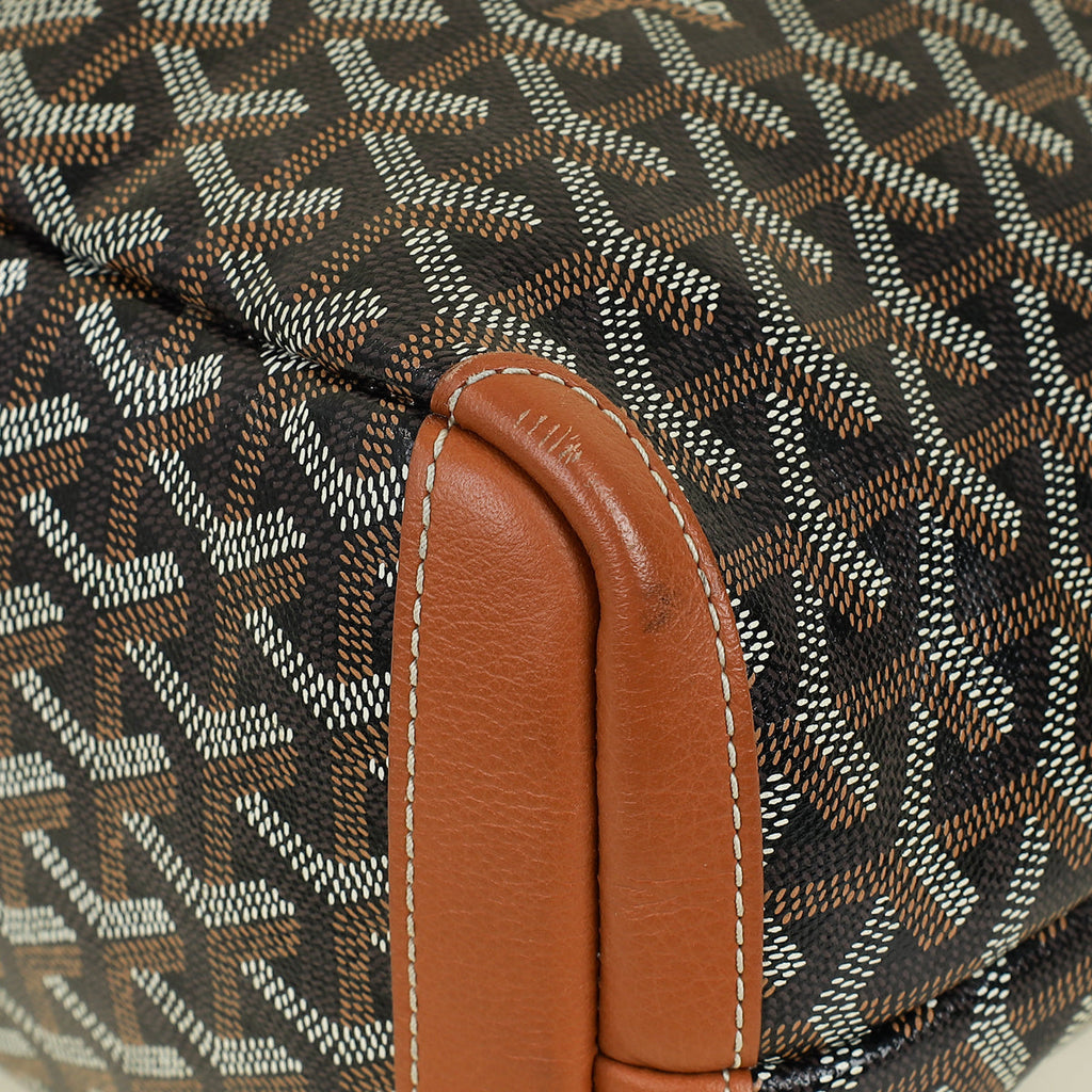Goyard Bicolor Heart Print Artois Tote PM Bag