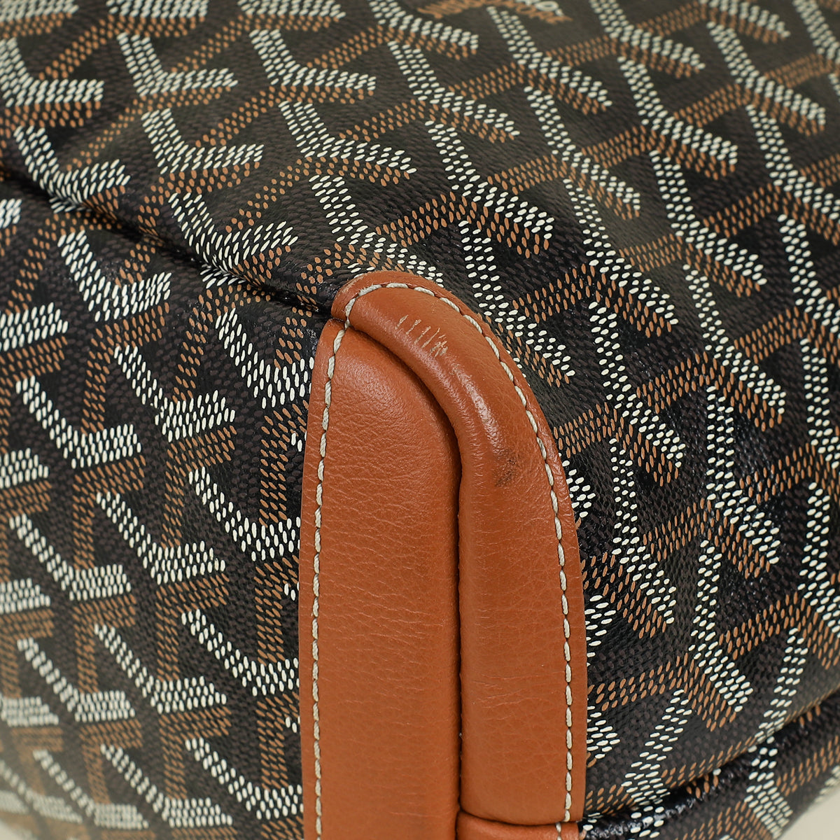 Goyard Bicolor Heart Print Artois Tote PM Bag