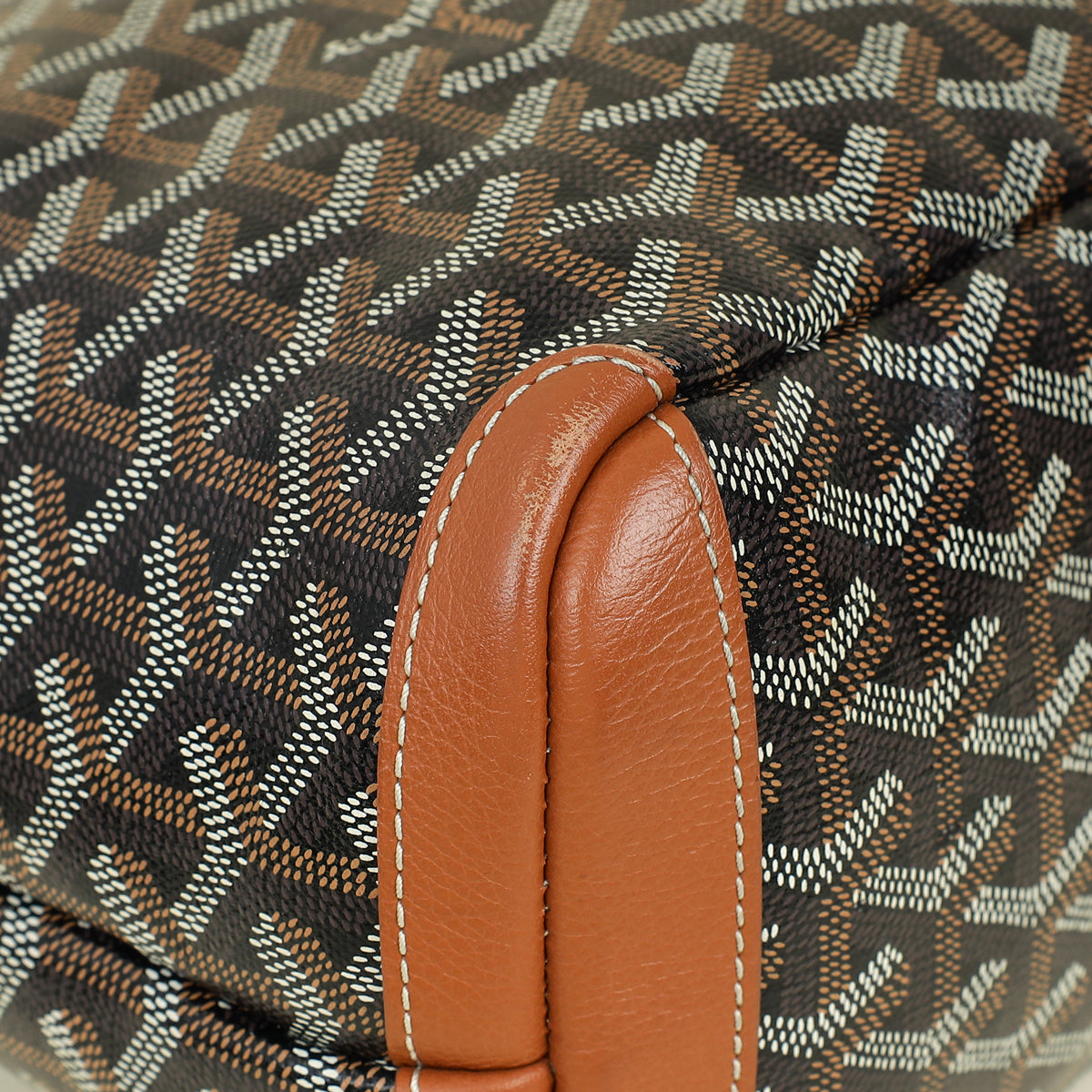 Goyard Bicolor Heart Print Artois Tote PM Bag