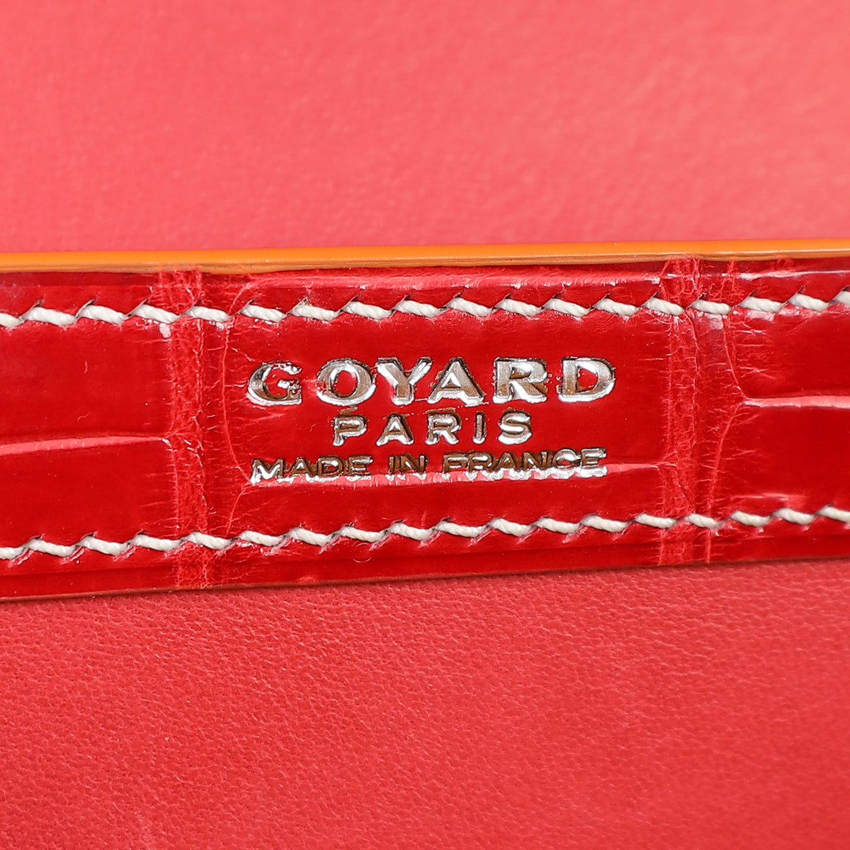 Goyard Multicolor Crocodile Structured Saigon GM Bag