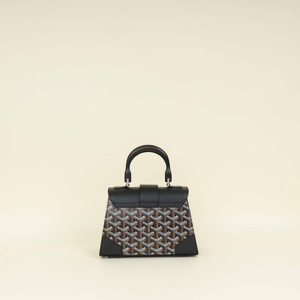Goyard Tricolor Ltd. Ed. Fleur de Lotus Structure Mini Saigon Bag