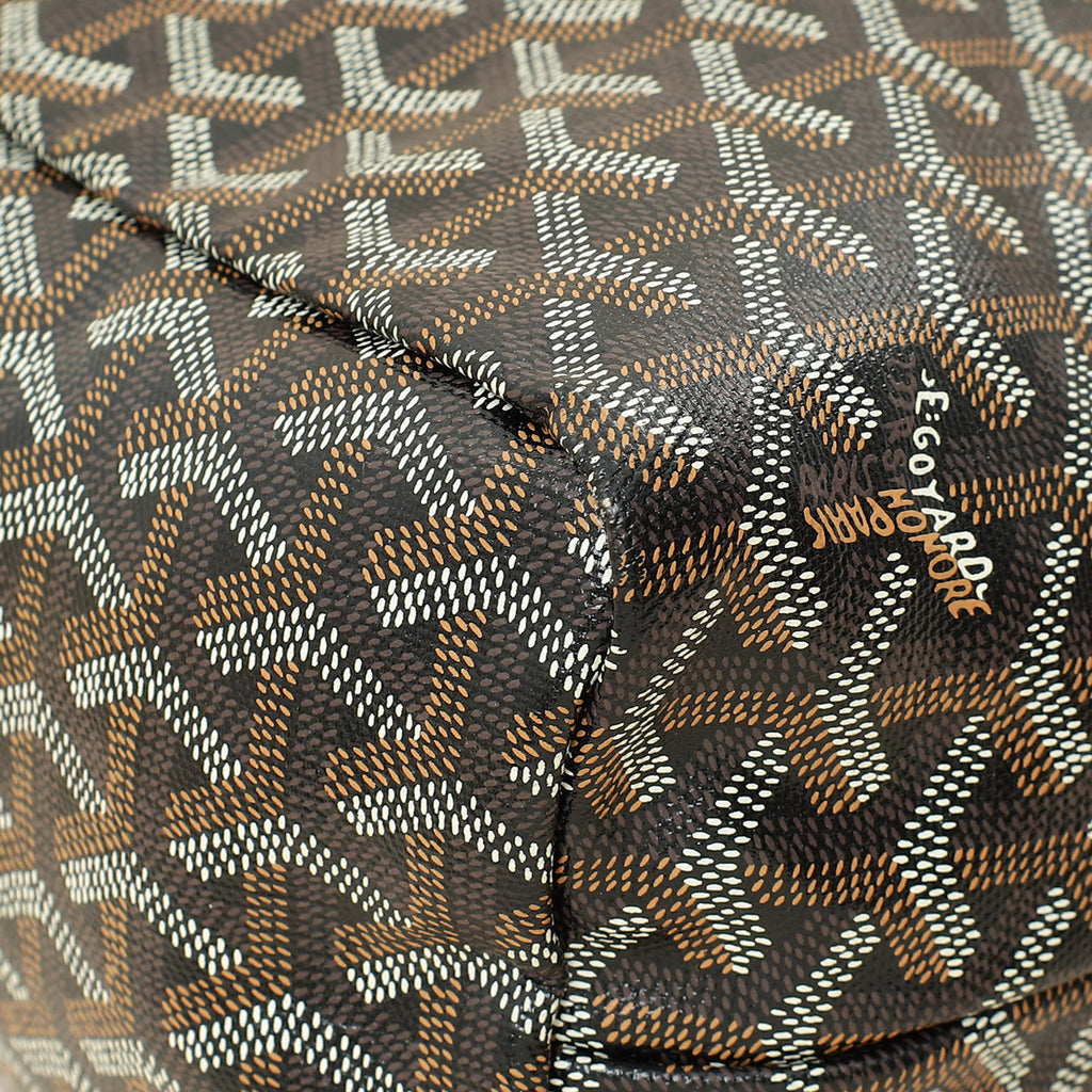 Goyard Bicolor Goyardine Boheme Hobo Bag