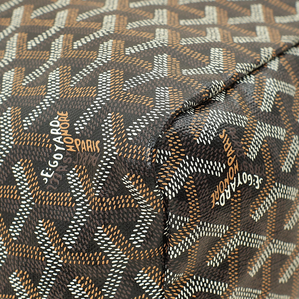 Goyard Bicolor Goyardine Boheme Hobo Bag