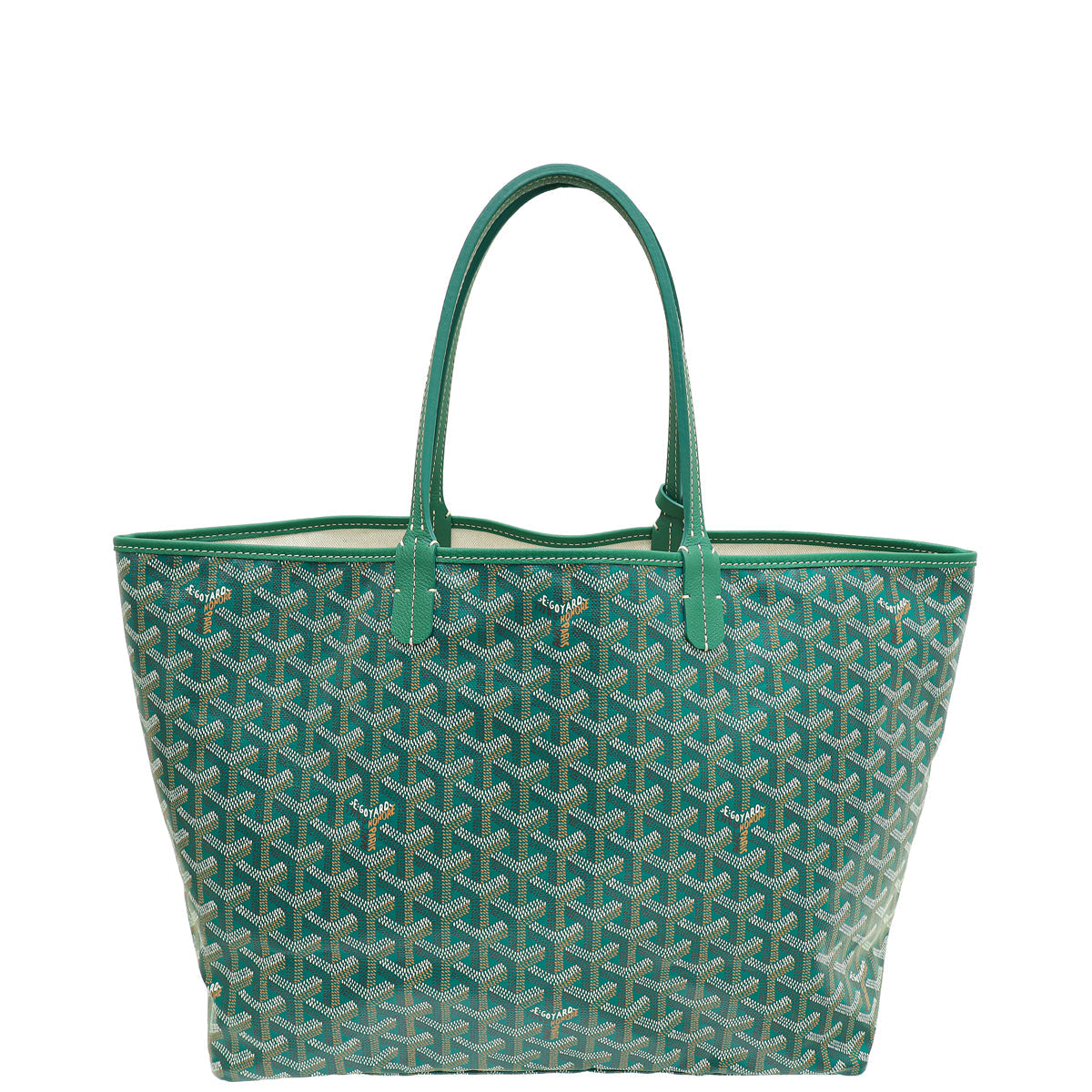 Goyard Green Goyardine Saint Louis PM Bag
