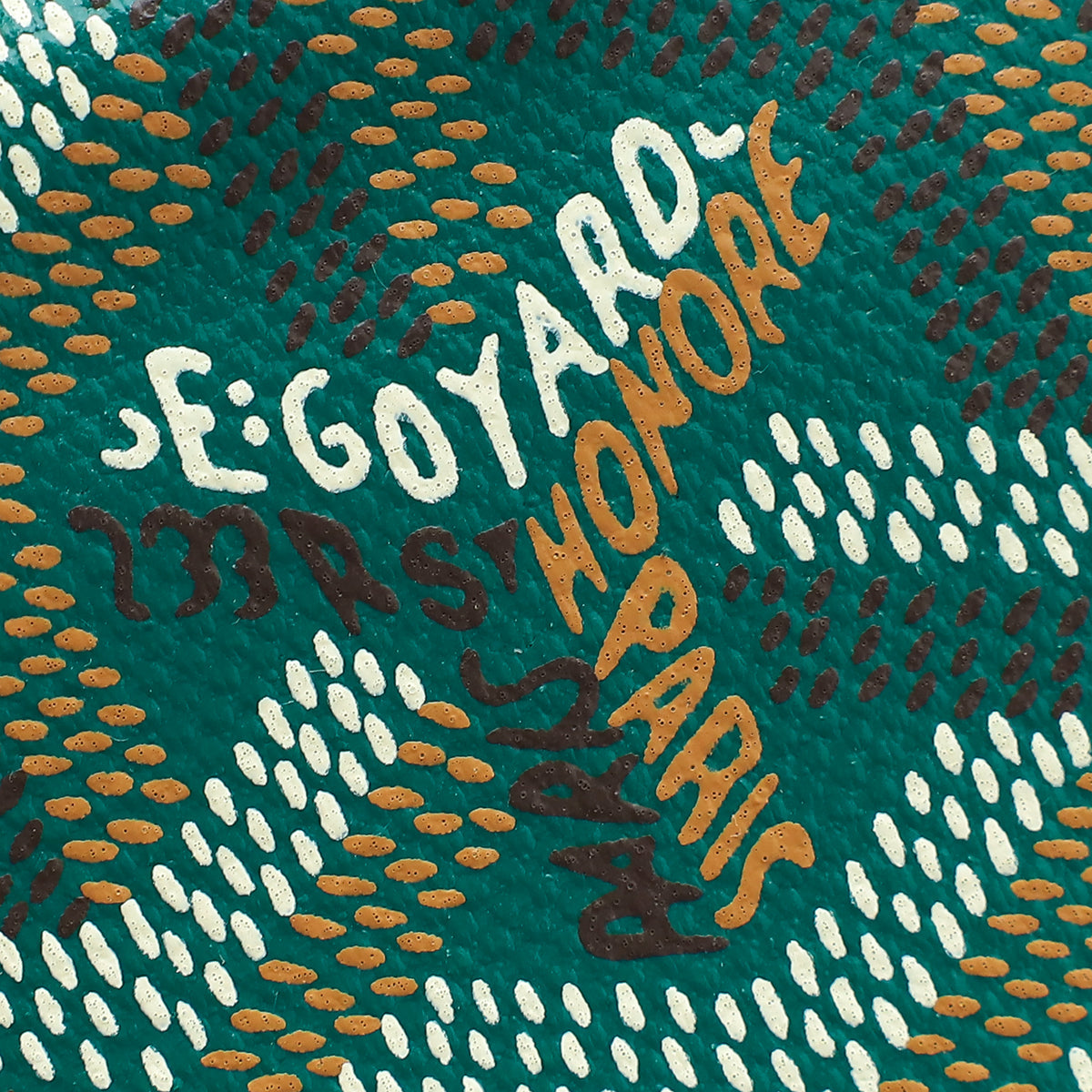 Goyard Green Goyardine Saint Louis PM Bag