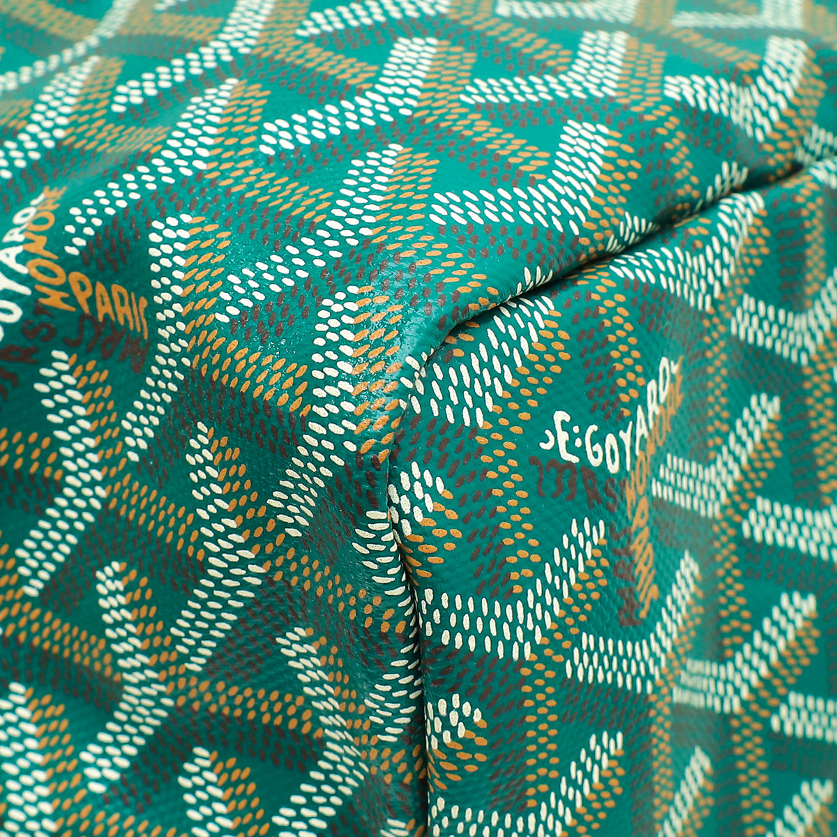 Goyard Green Goyardine Saint Louis PM Bag