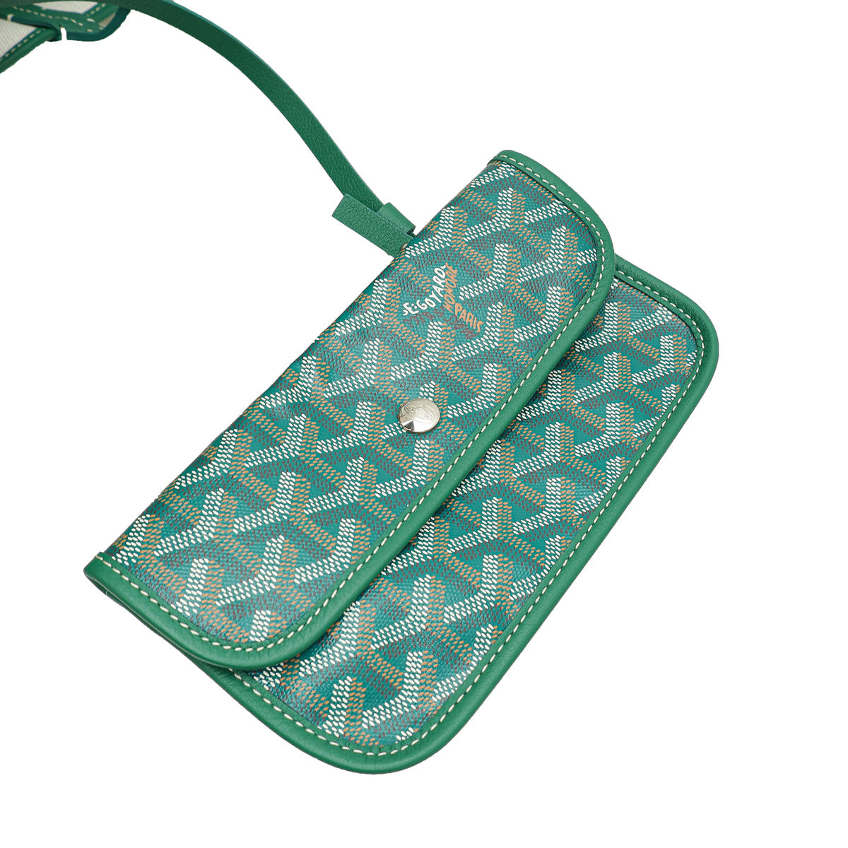 Goyard Green Goyardine Saint Louis PM Bag