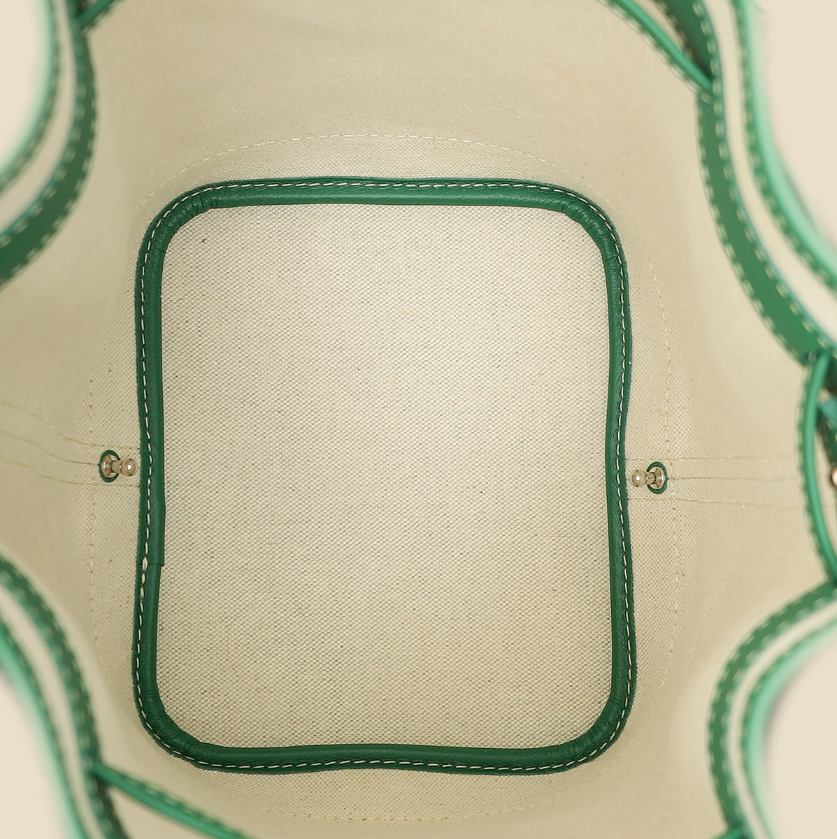 Goyard Green Goyardine Petit Flot Bucket PM Bag