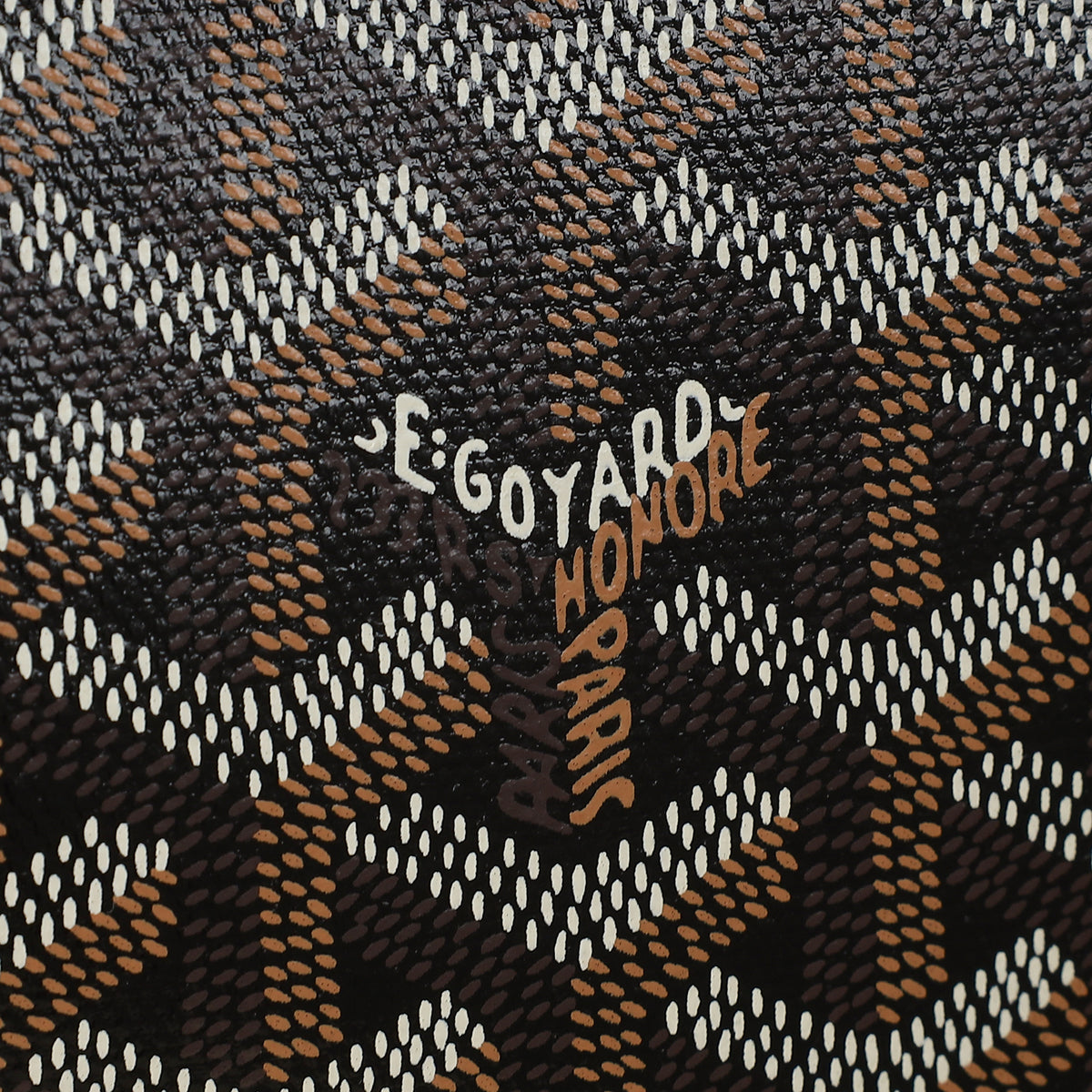 Goyard Bicolor Goyardine Rouette Souple Tote Bag
