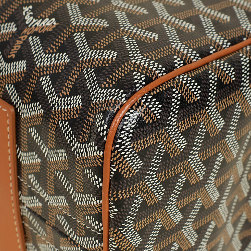 Goyard Bicolor Goyardine Rouette Souple Tote Bag