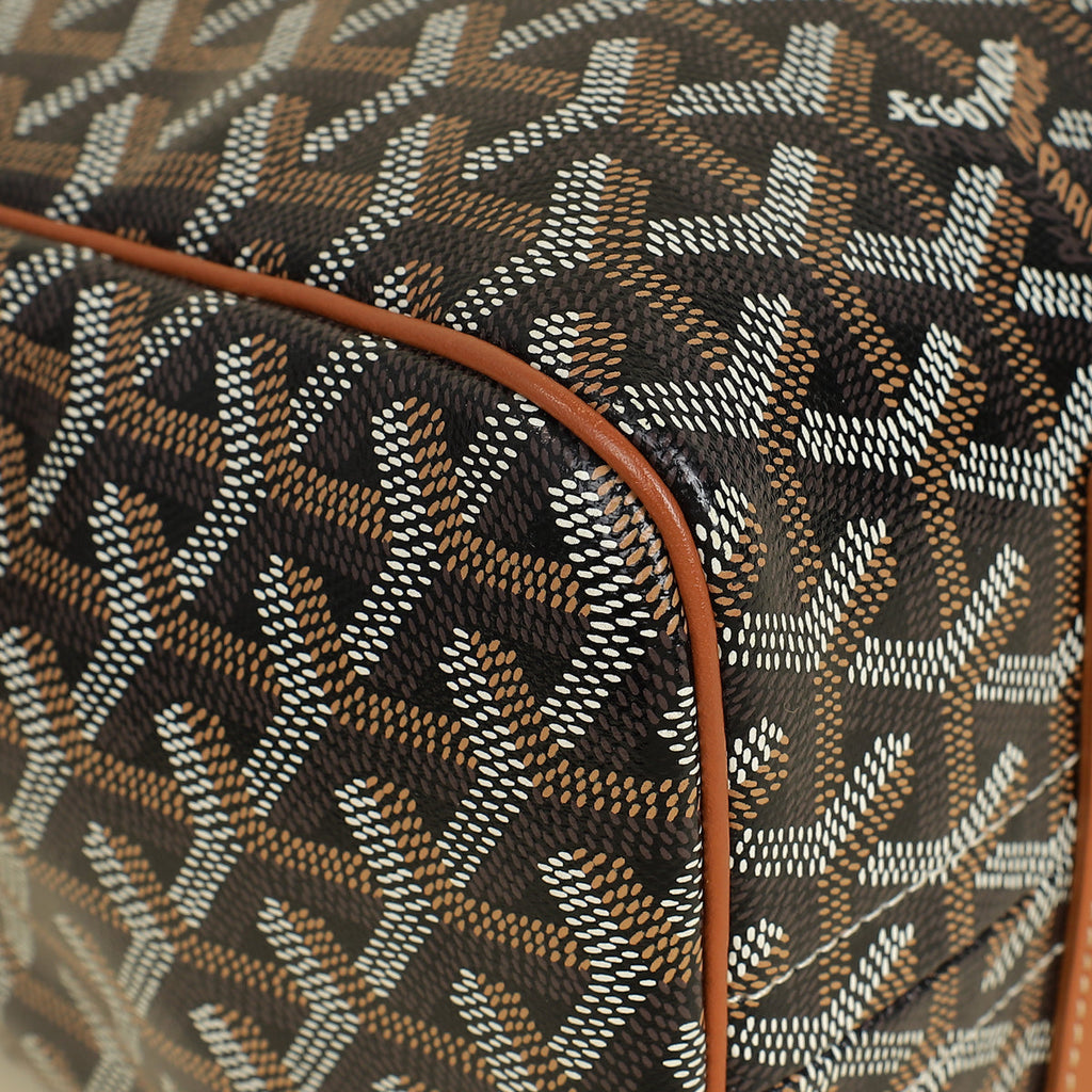 Goyard Bicolor Goyardine Rouette Souple Tote Bag