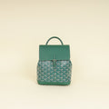 Goyard Green Goyardine Sac Alpin Mini Backpack Bag