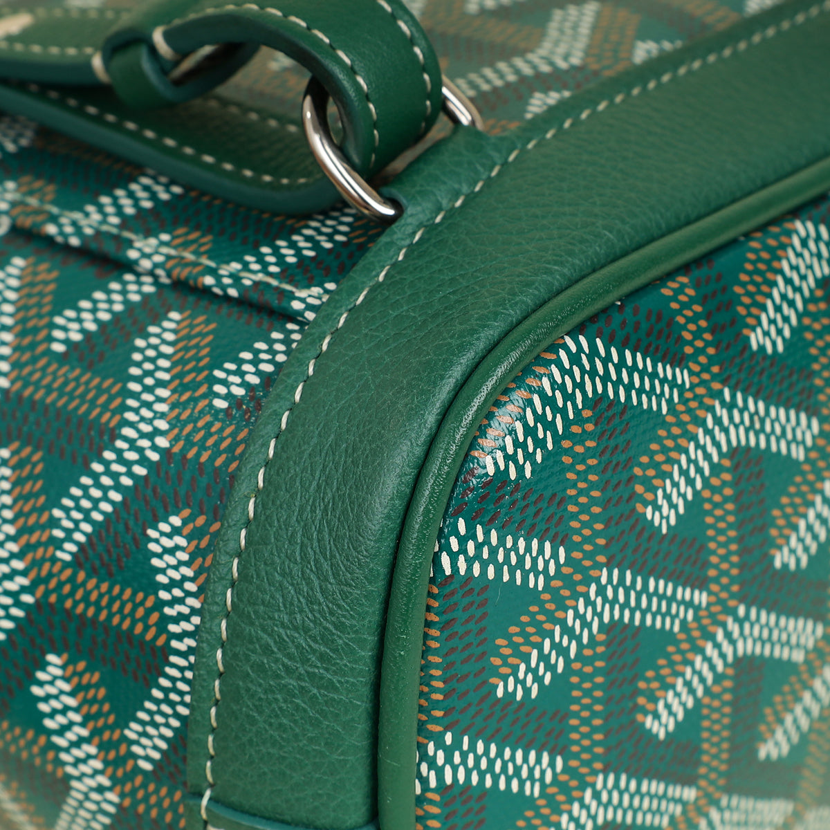 Goyard Green Goyardine Sac Alpin Mini Backpack Bag