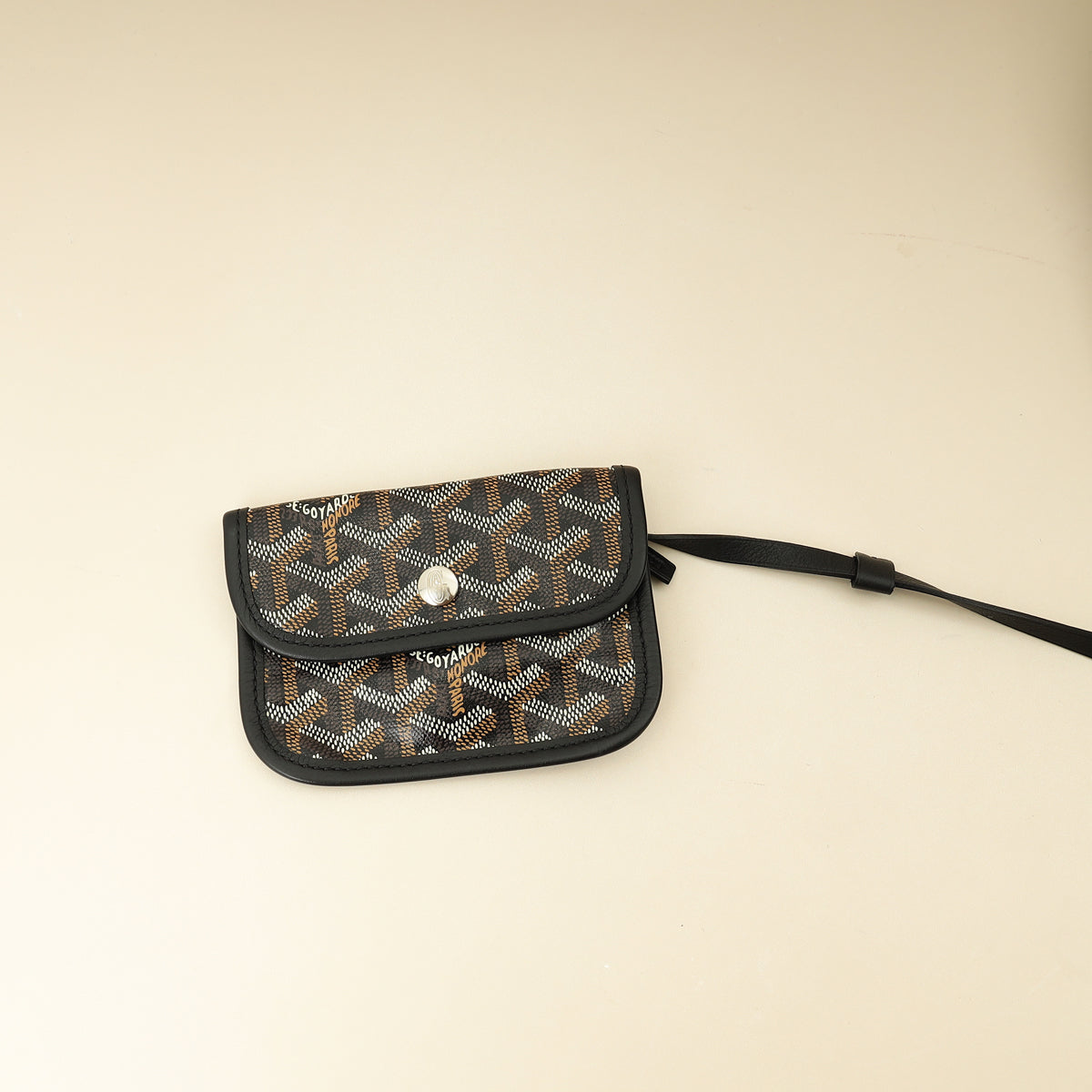 Goyard Black Reversible Anjou Mini Bag