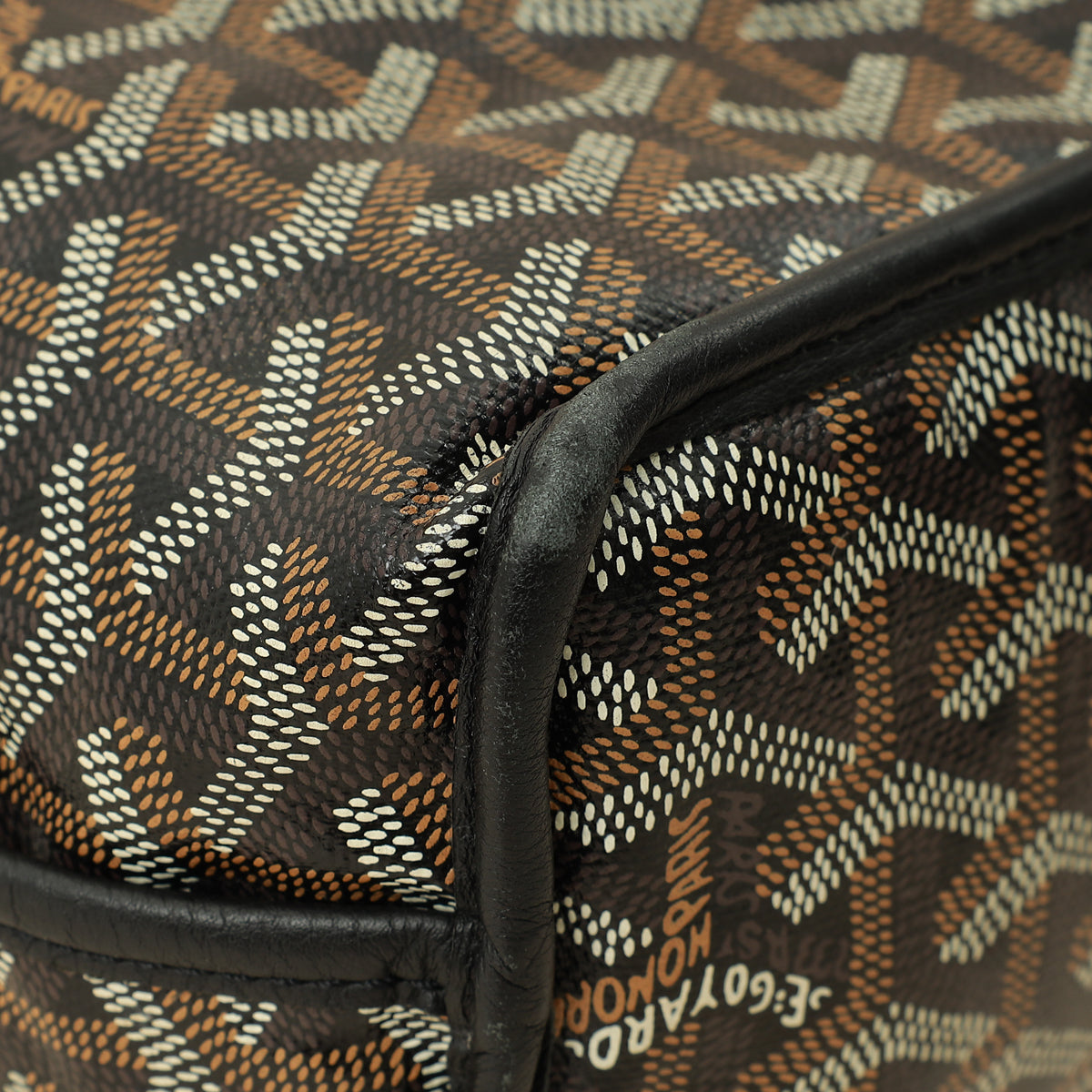 Goyard Black Reversible Anjou Mini Bag