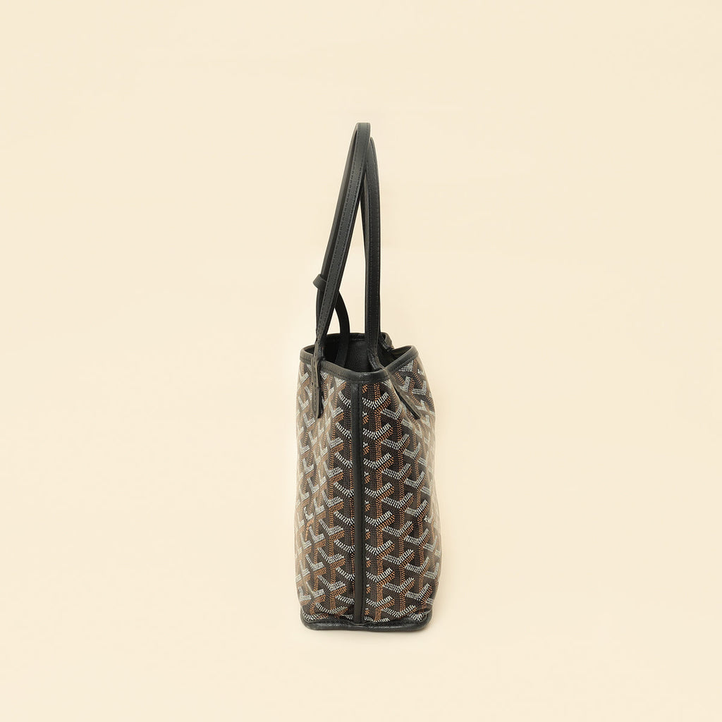 Goyard Black Reversible Anjou Mini Bag