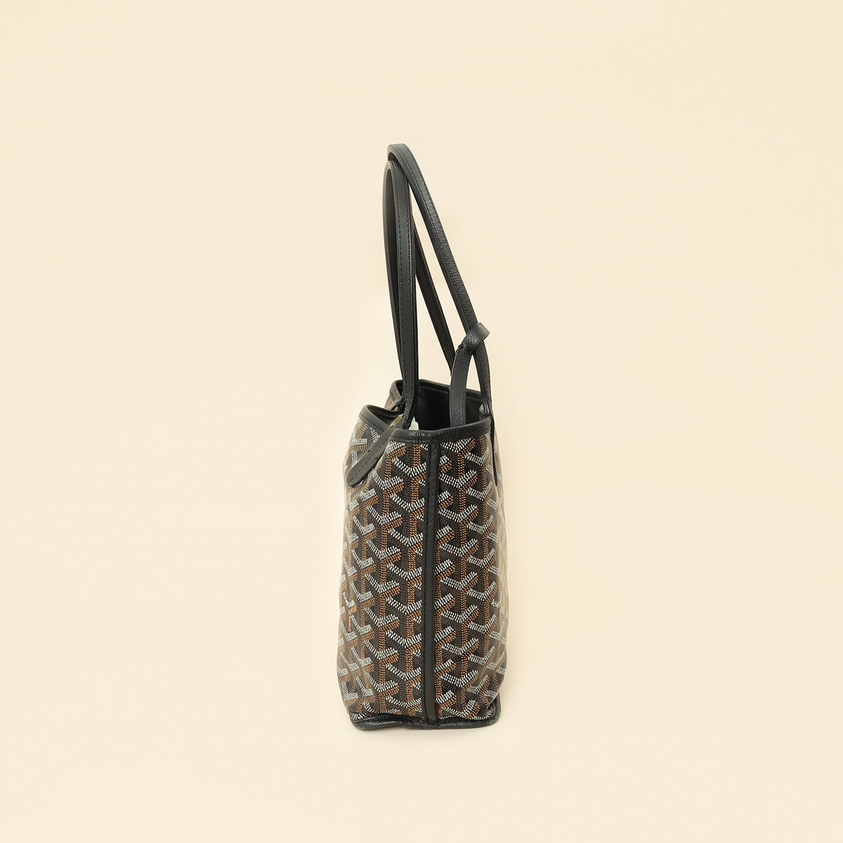Goyard Black Reversible Anjou Mini Bag
