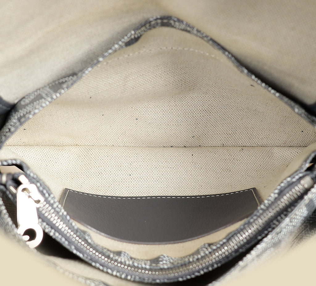 Goyard Gray Goyardine Plumet Wallet Clutch Bag