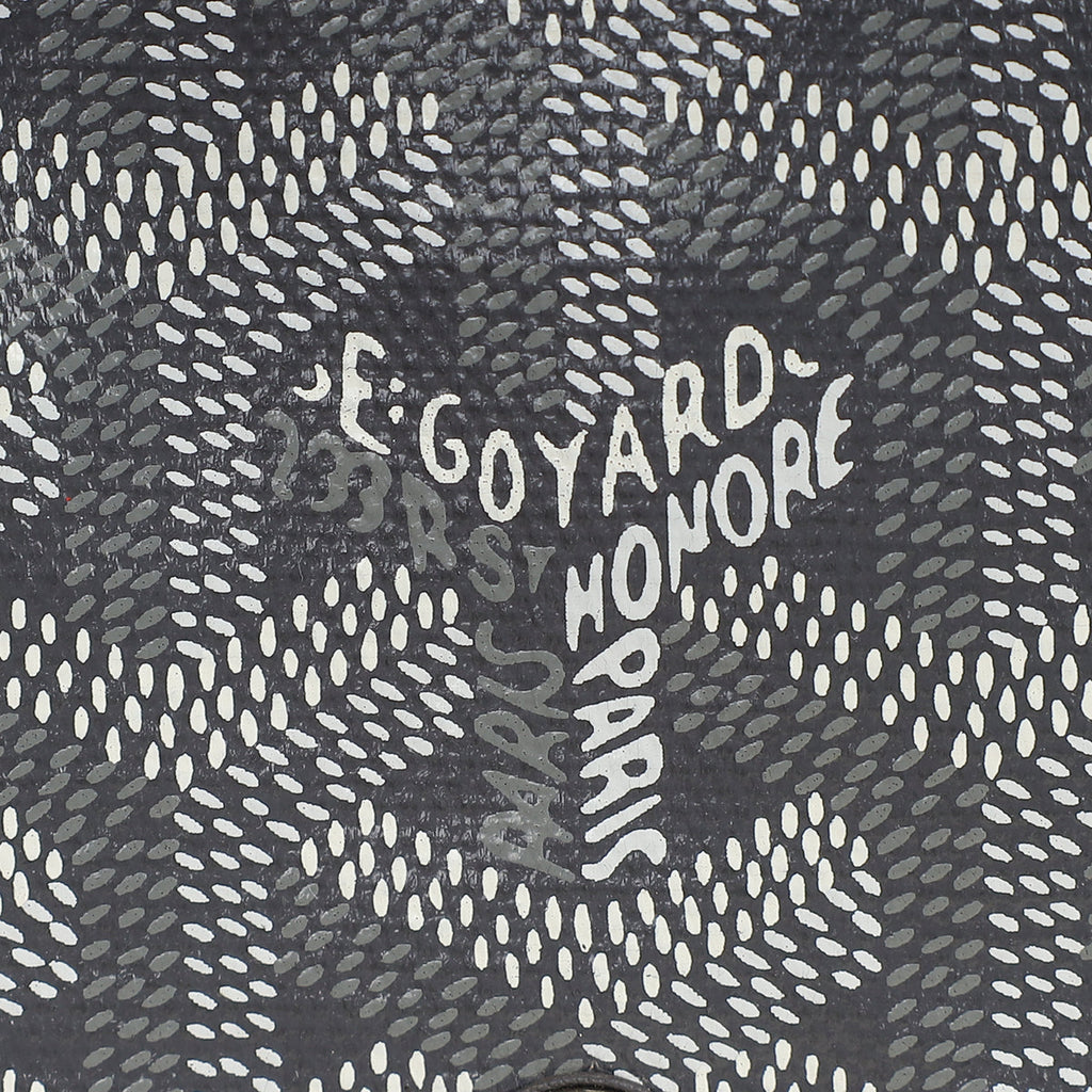 Goyard Gray Goyardine Plumet Wallet Clutch Bag