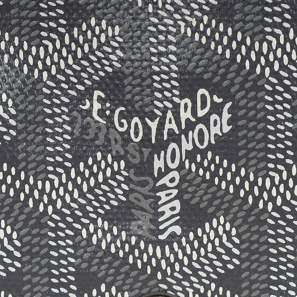 Goyard Gray Goyardine Plumet Wallet Clutch Bag