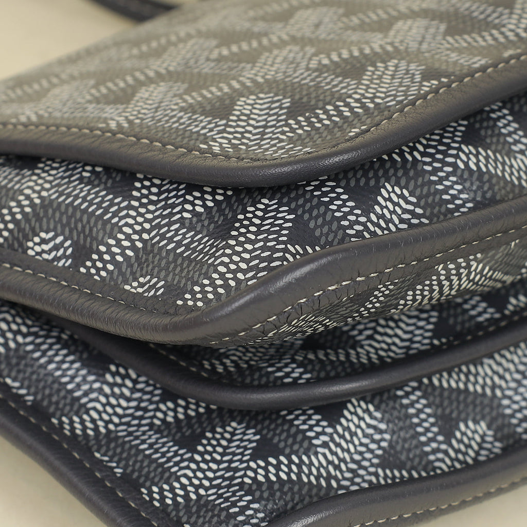 Goyard Gray Goyardine Plumet Wallet Clutch Bag