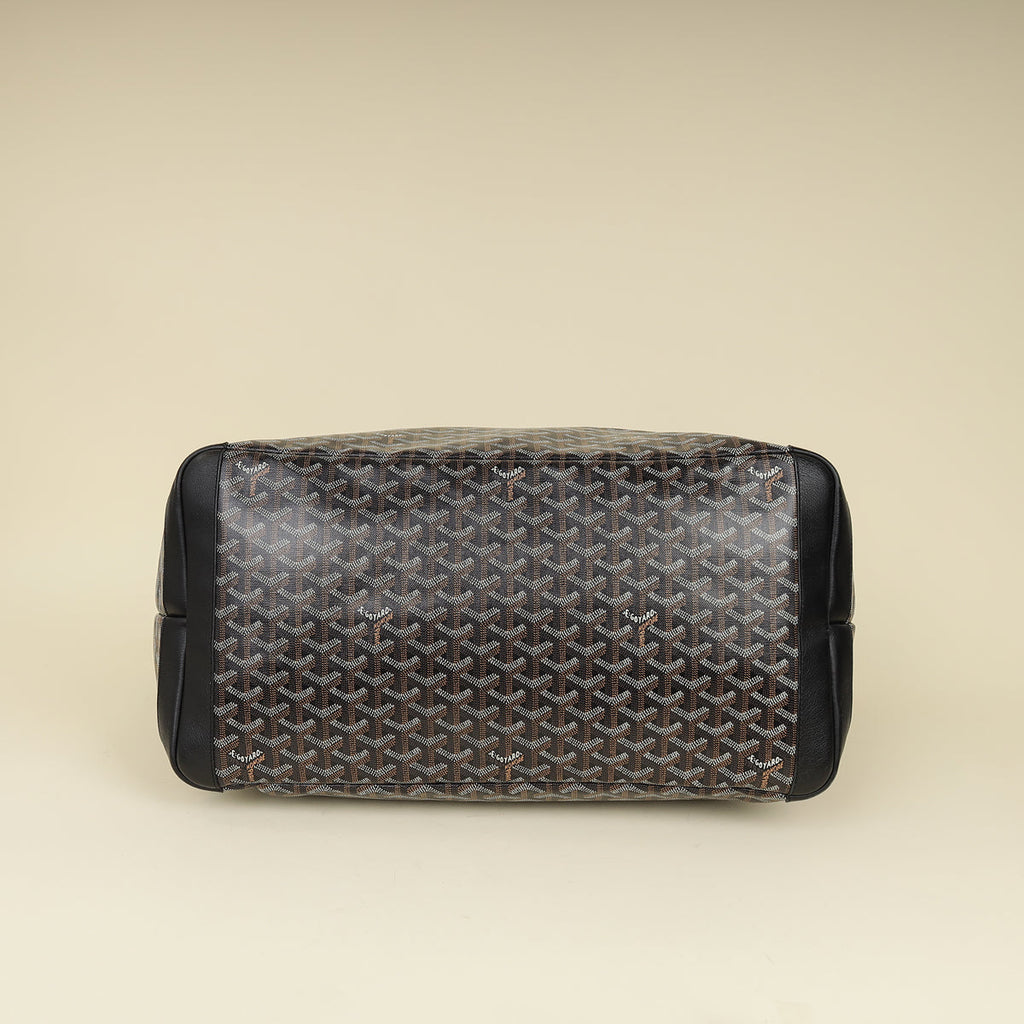 Goyard Black Goyardine Artois GM Bag