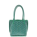Goyard Green Goyardine Anjou Mini Reversible Bag