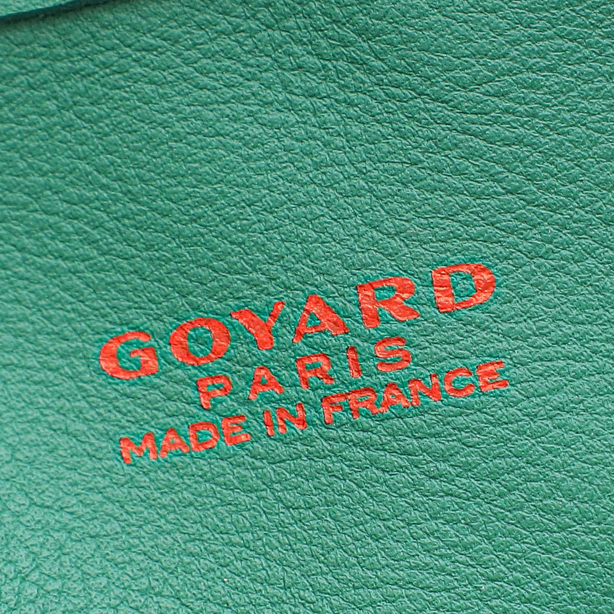 Goyard Green Goyardine Anjou Mini Reversible Bag