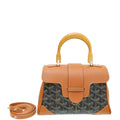 Goyard Brown Souple Mini Saigon Bag