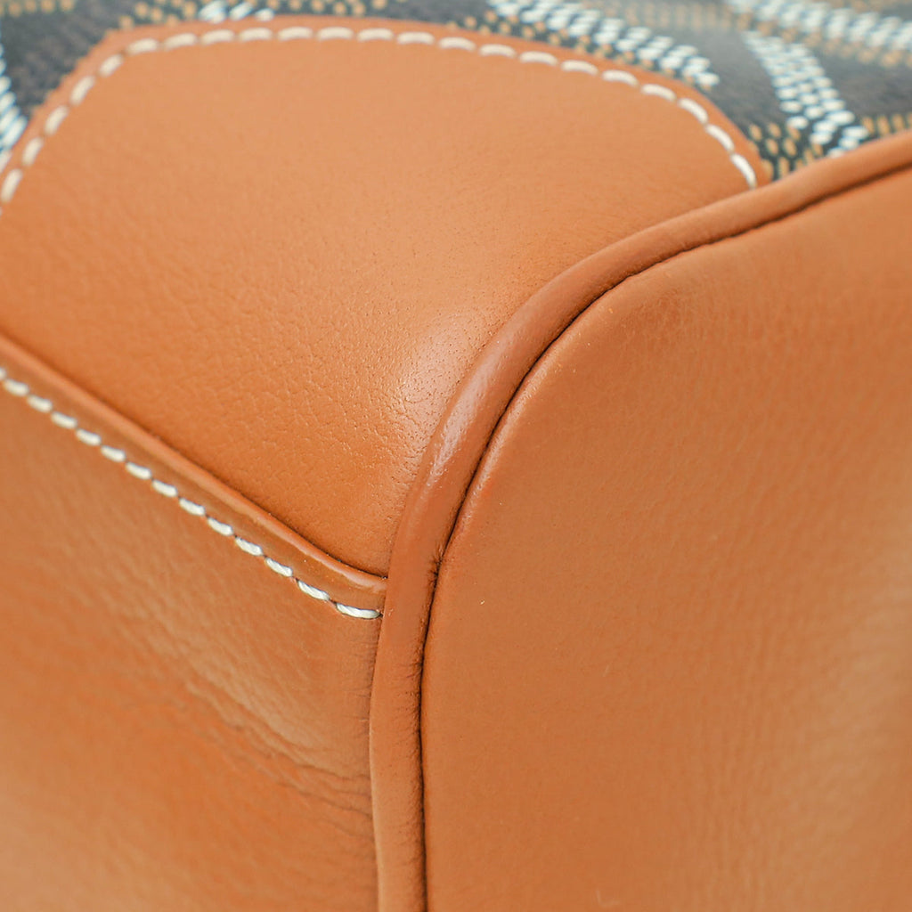 Goyard Brown Souple Mini Saigon Bag