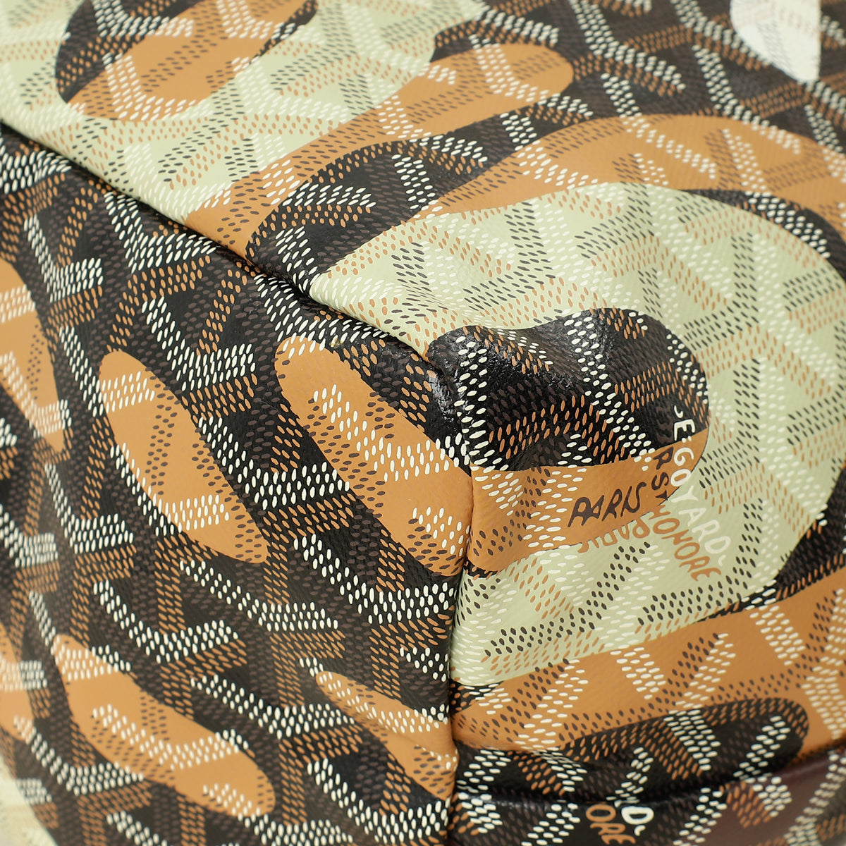 Goyard Black Multicolor Ltd. Ed. Lettres Camouflage Saint Louis PM Bag